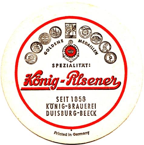 duisburg du-nw k�nig seit 4ab (rund215-unten printed-schwarzrot)